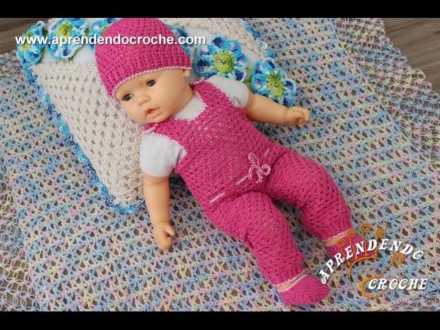 Conjunto Crochê Bebê a Bordo - Sapatinho - Aprendendo Crochê