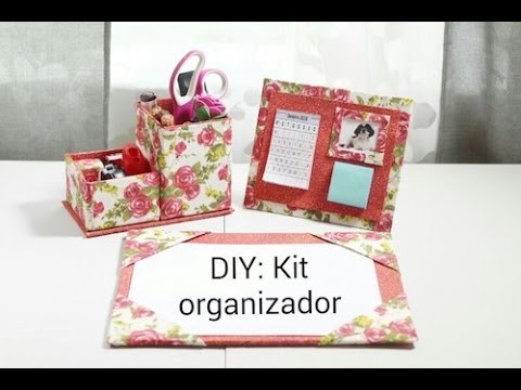 DIY - Kit Organizador de Escritório