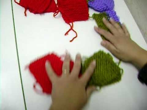 Meias de tricot parte 1