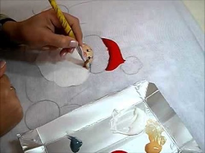 Pintura em Tecido - NOEL COUNTRY - How to paint Christmas