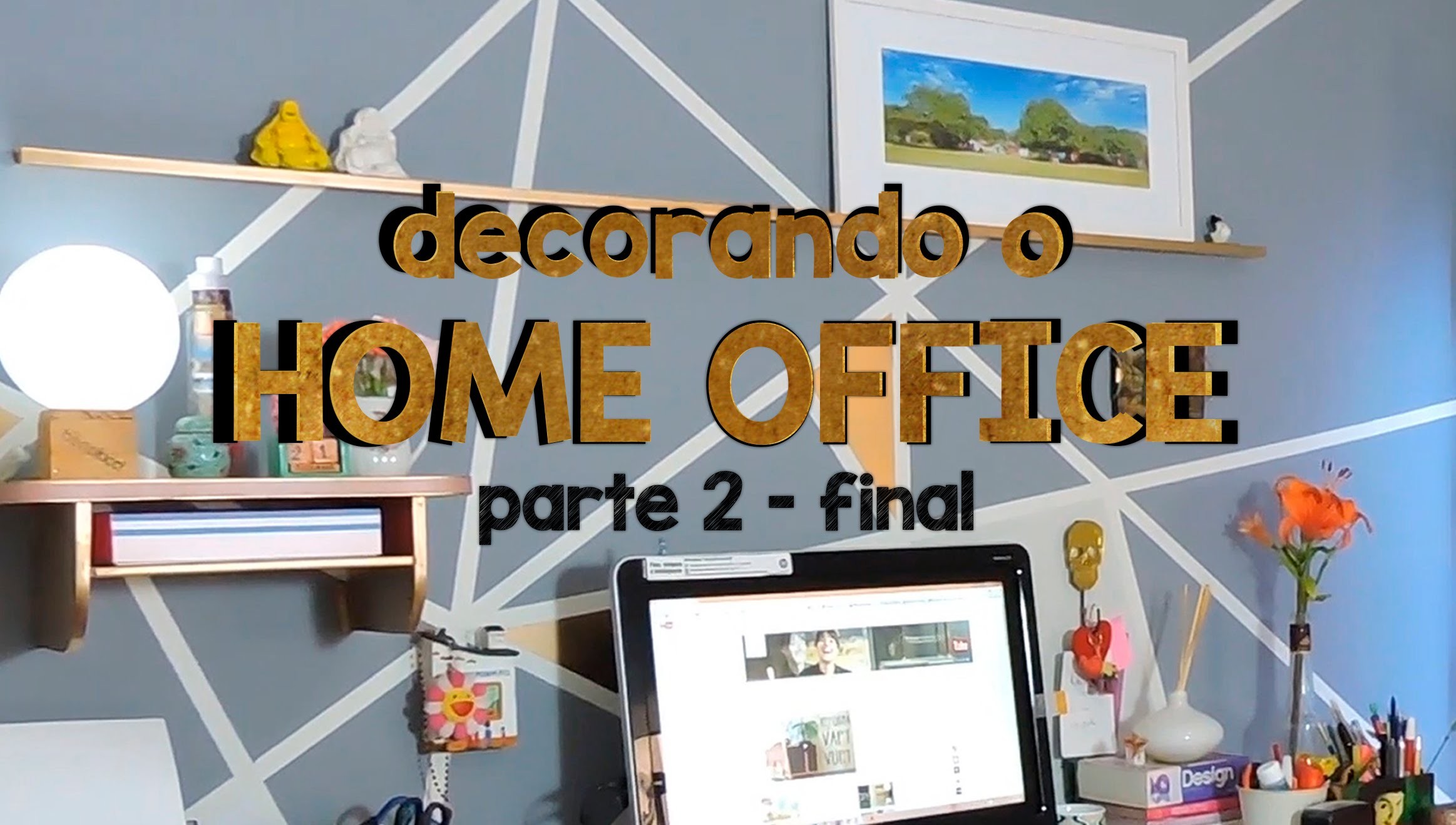 DIY :: DECORANDO O HOME OFFICE #2 - PRATELEIRA BARATA E WASHI TAPE