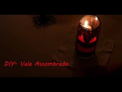 DIY- Vela Assombrada para o Halloween