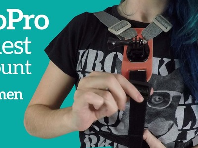 GoPro Suporte Peitoral (DIY Chest Mount for women)