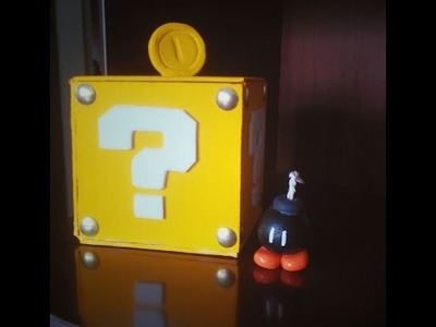 D.I.Y - Caixa Question Block (Super Mario)
