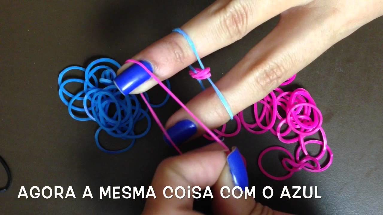 DIY: Pulseira De Elastico