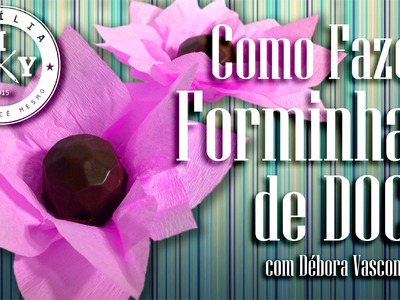 FORMINHA DE DOCE - DECORAÇÃO DE FESTA INFANTIL - FAMÍLIA DIY #11