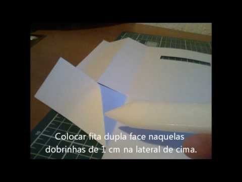 Sacolinha de presente (baggie paper) DIY