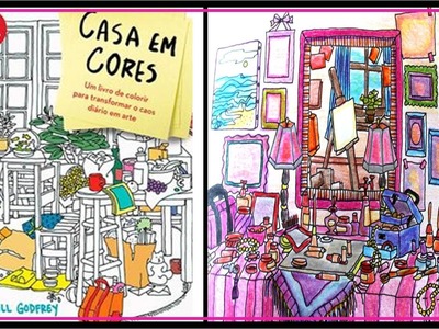 DIY: PENTEADEIRA - LIVRO DE COLORIR | IDEIAS DIY!
