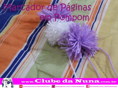 DIY   Marcador de páginas de Pompom