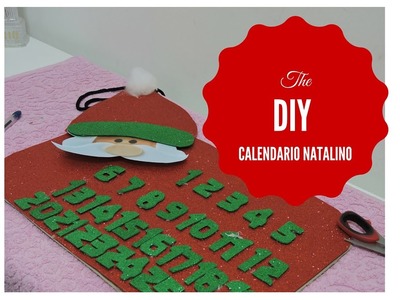 DIY.CALENDARIO NATALINO. .Especial de natal 2015