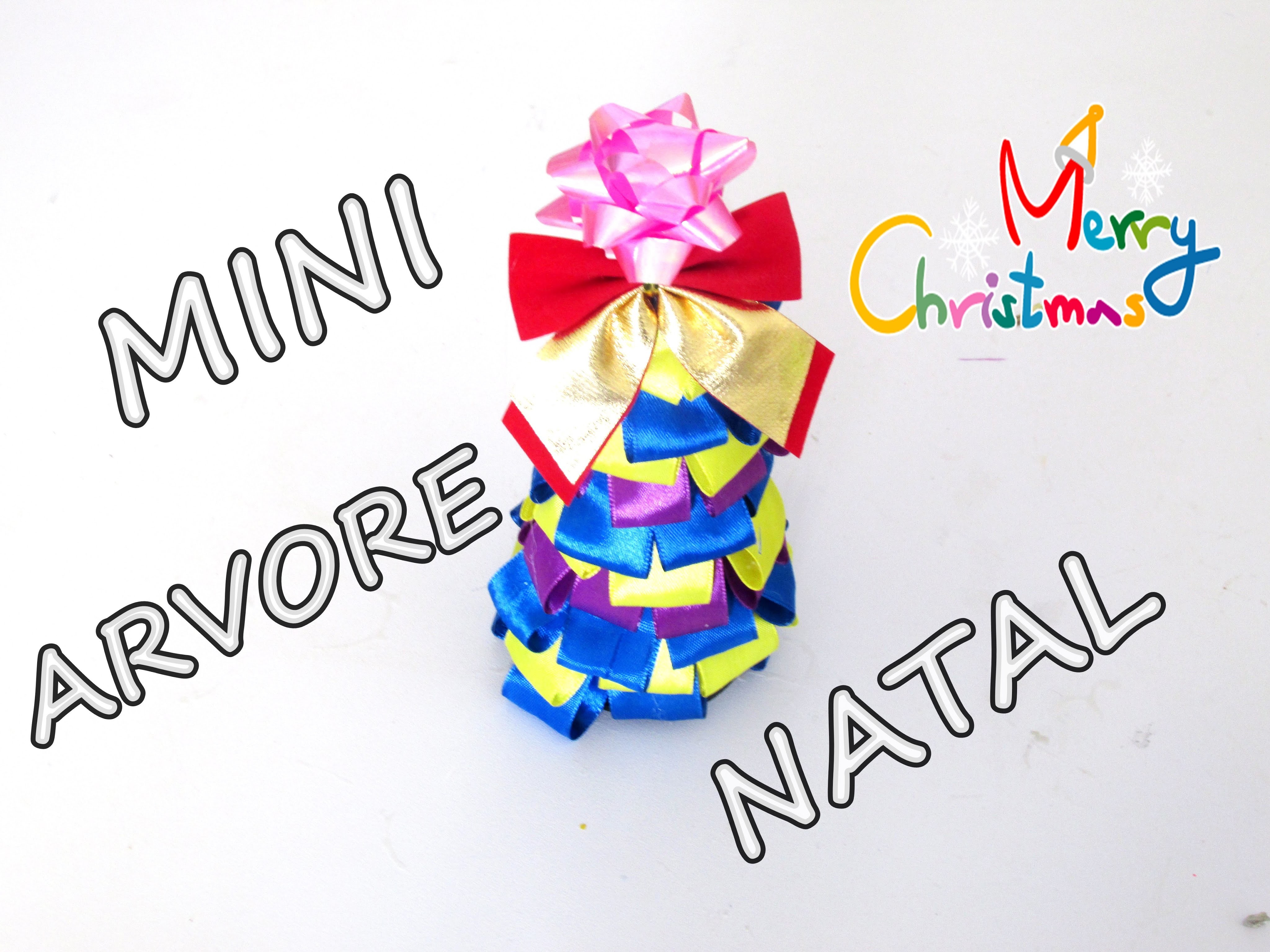 DIY faça voçe mesmo uma mini arvore de natal feita com um copo