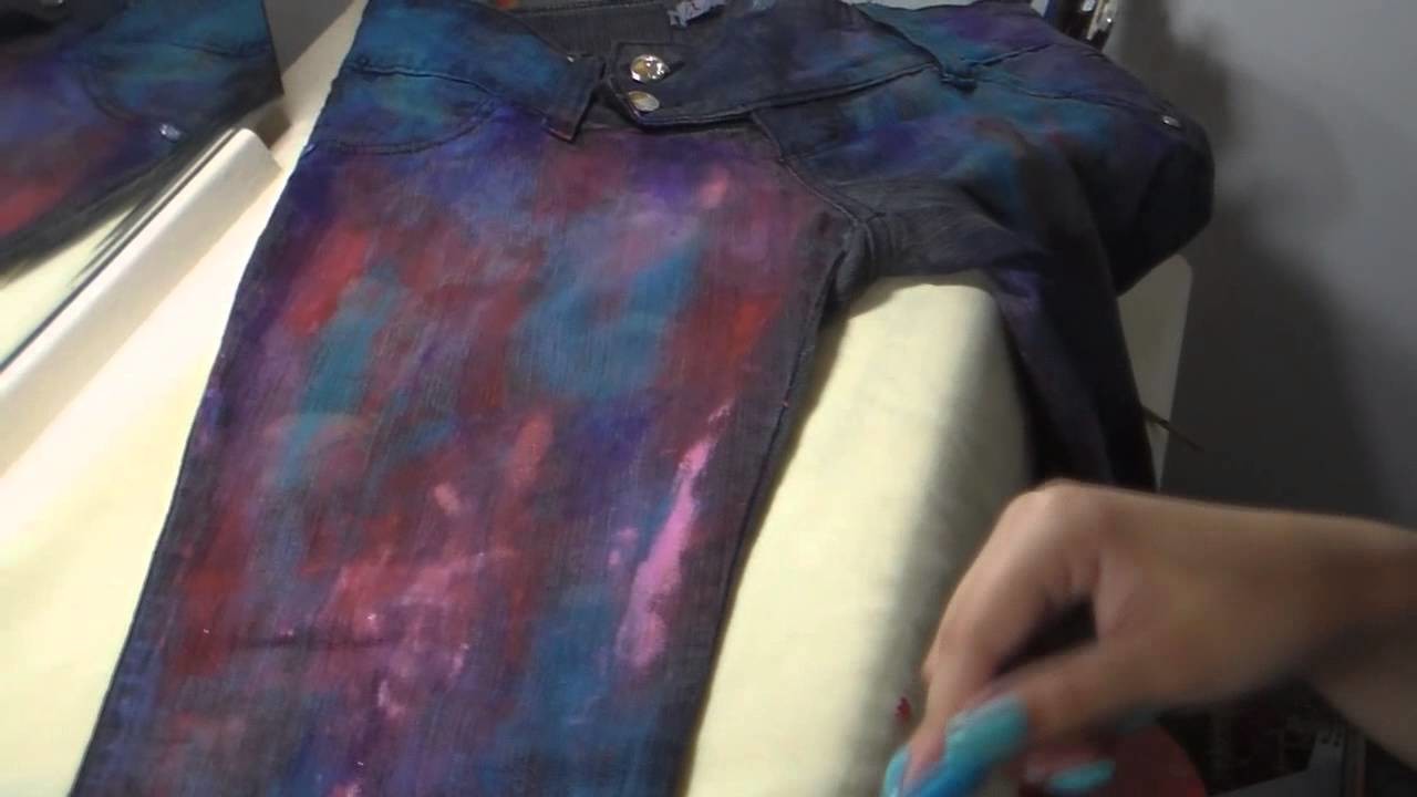 DIY Calça Galaxy - FAÇA VOCÊ MESMA