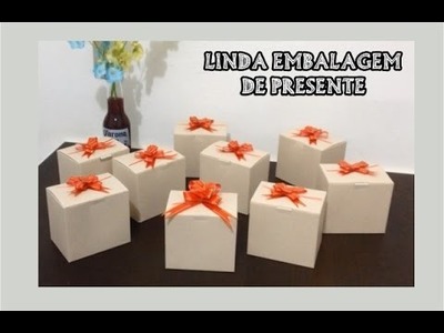 DIY CAIXA DE PRESENTE