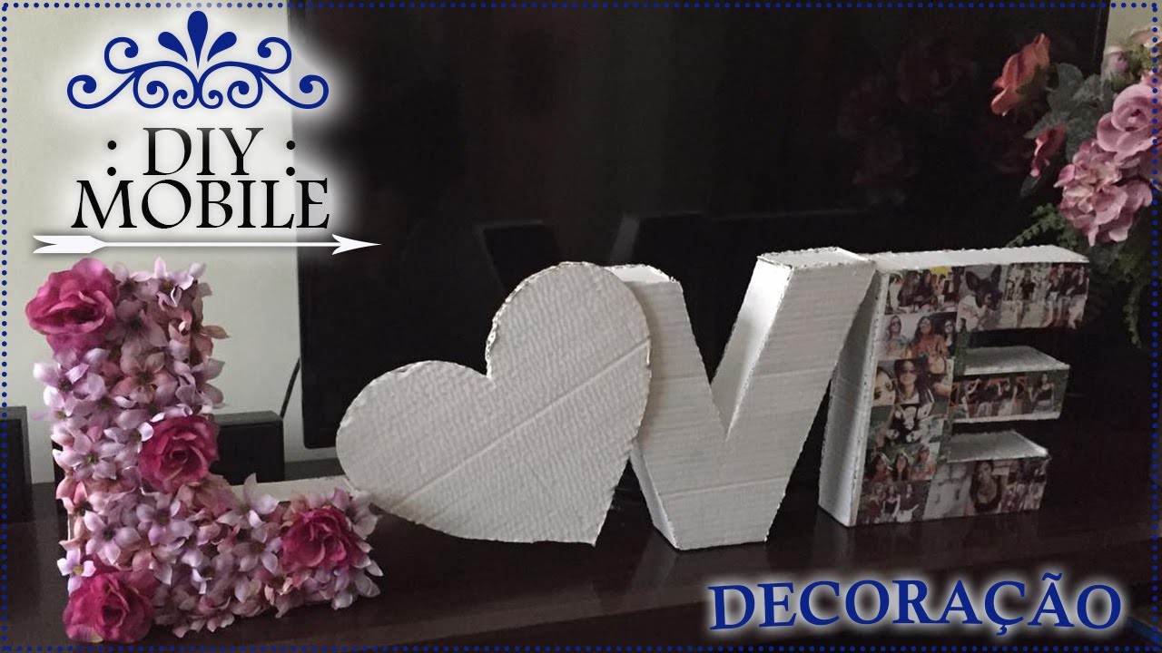 DIY :: Ideia de presente para amiga e.ou decoração de ambientes