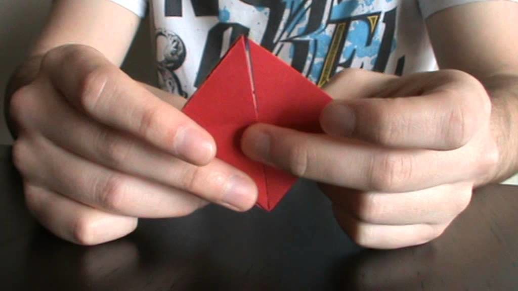 Como fazer um Origami em forma de Coração (Heart)