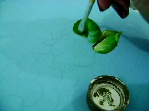 MOV05621pintura básica de folhas, vídeo amador do cantinho da arte da val. (orkut)
