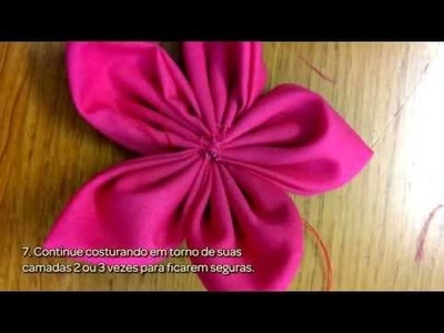 Faça Coloridas Flores de Tecido - Faça Você Mesmo Artesanato - Guidecentral
