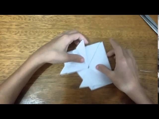 Como Fazer Sapo De Papel - Origami