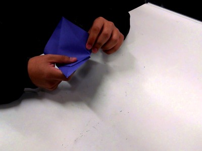 Origami na Aula de Desenho Básico pelo Leonardo