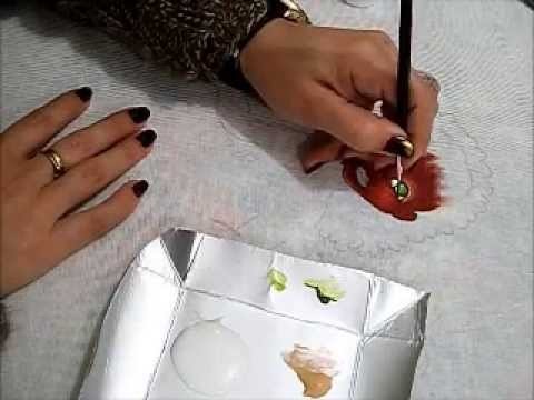 Pintura em tecido - Boneca Marli - Como pintar boneca negra 1.2 - how to paint black doll
