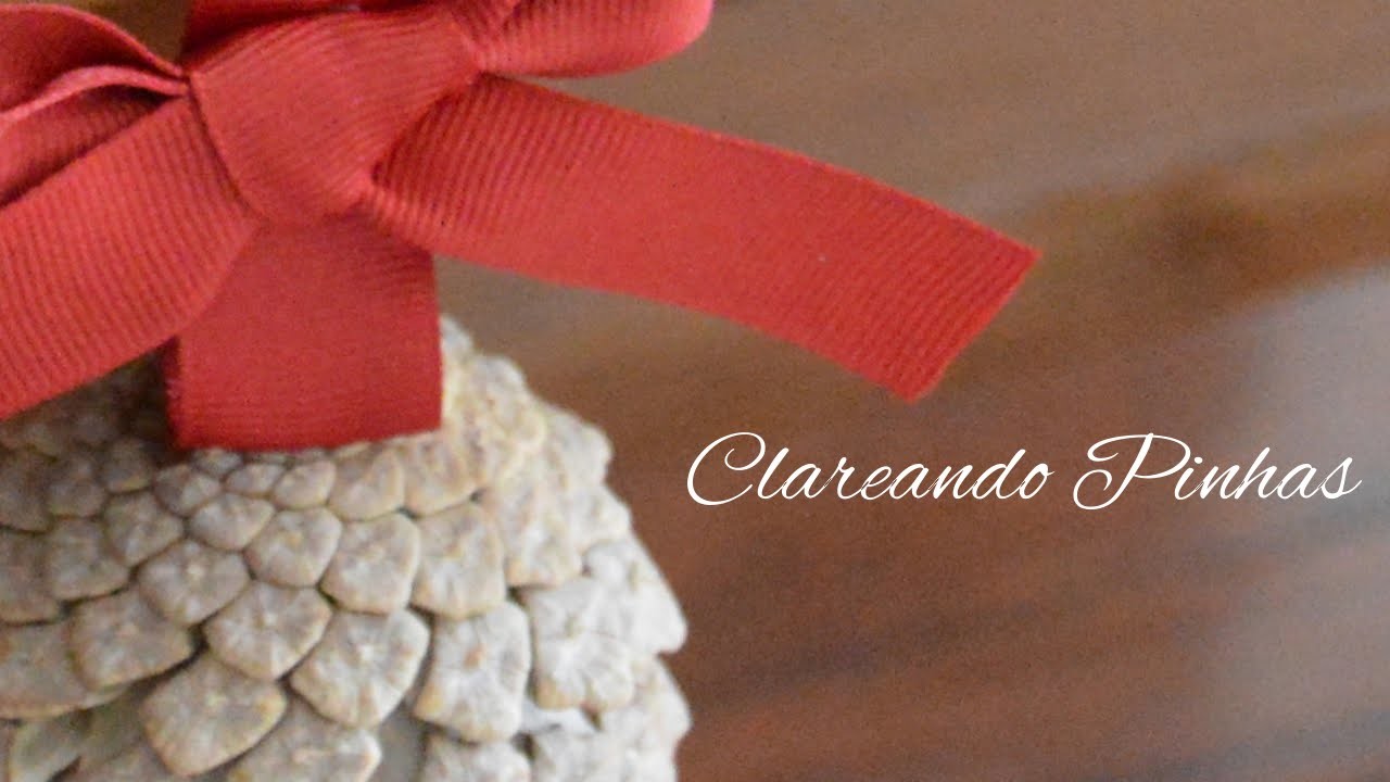 DIY - Clareando Pinhas