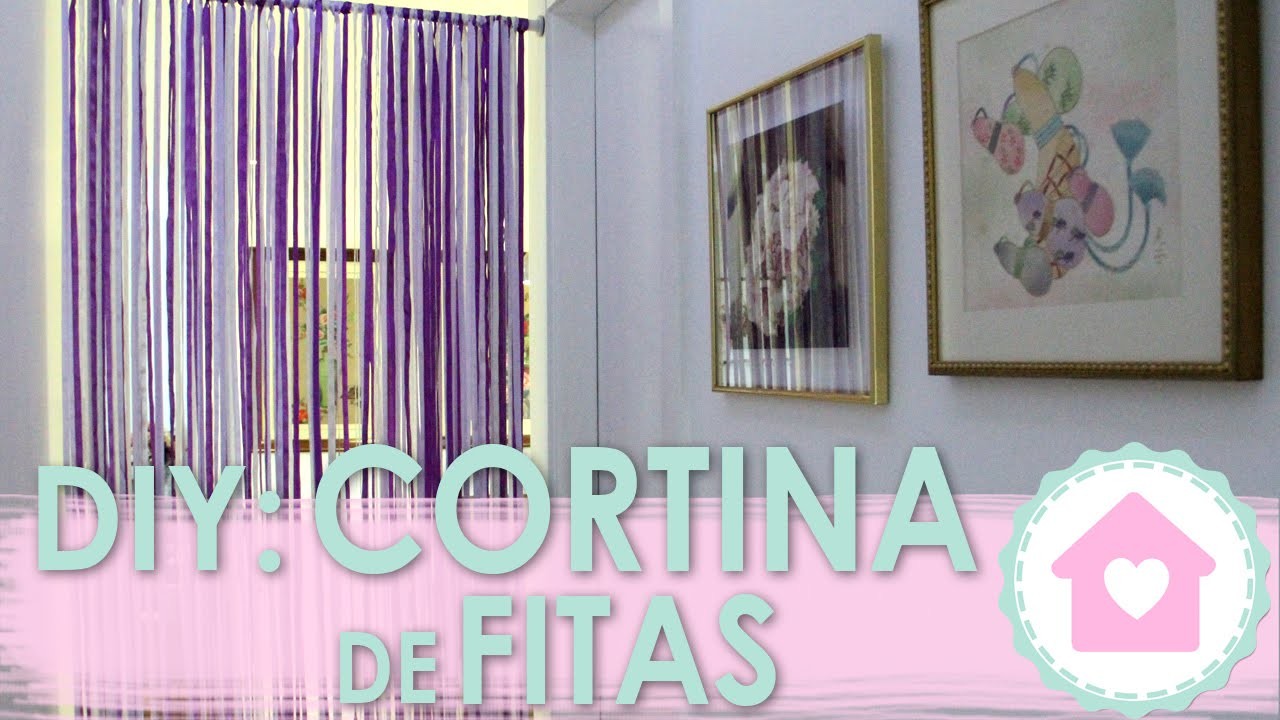 DIY Cortina de Fitas - wFashionista