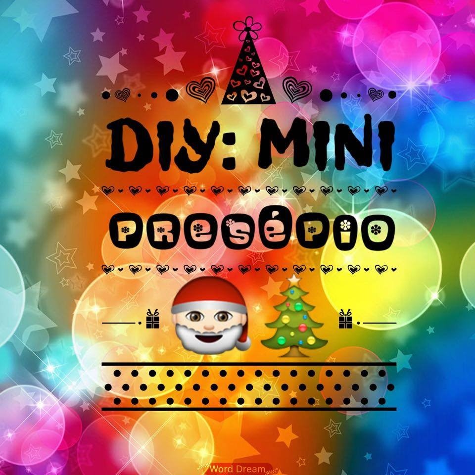 DIY: Mini Presépio