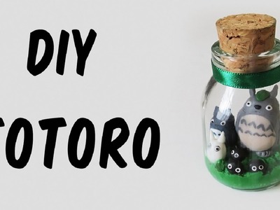 DIY: Como Fazer o Totoro no Potinho (My Neighbor Totoro Tutorial)