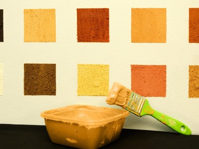 Pinte sua parede com tinta de terra