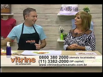 Pintura Adesivada Frutas com Luis Moreira - Vitrine do Artesanato na TV.
