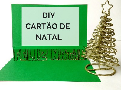 DIY | CARTÃO DE NATAL