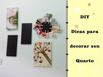 DIY Dicas para decorar seu quarto -#MeiTD21