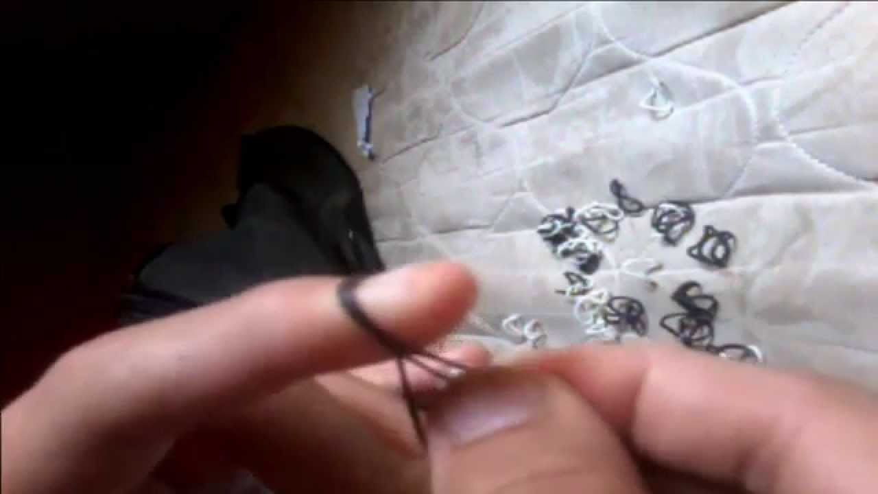 Artesanato simples - Pulseira de Elástico