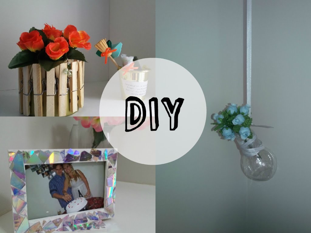 DIY: 3 itens de decoração!