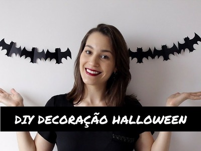 DIY | Decoração fácil e barata para o Halloween