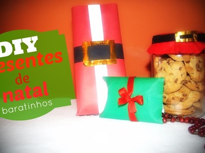 Diy presentes de natal fáceis e baratos | POR GÊMEAS MESQUITA