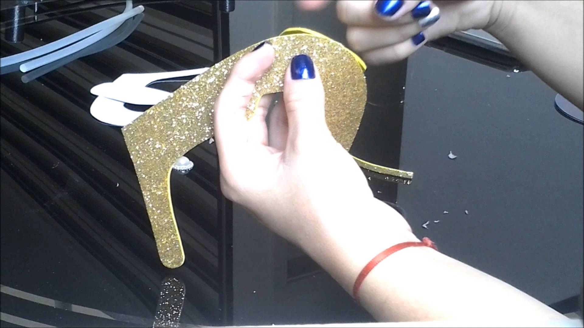 DIY: Sapatinho em E.V.A