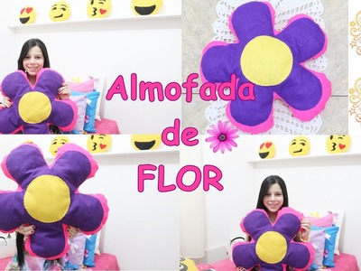 DIY: Almofada de Flor - Muito Fácil