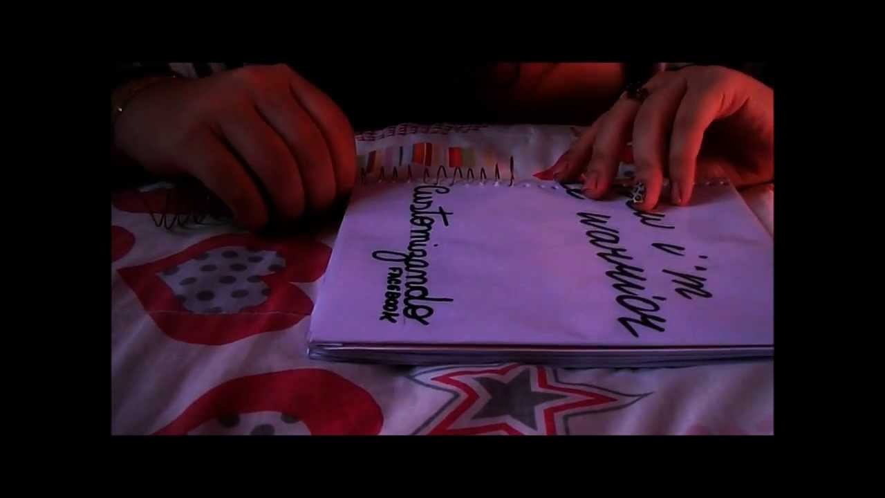 DIY - Caderno personalizado