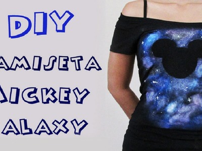 DIY: Camiseta MICKEY GALAXY PRINT