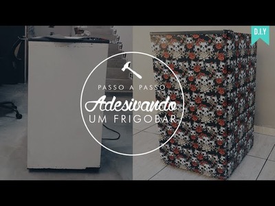 Passo a passo (DIY): Como adesivar um frigobar