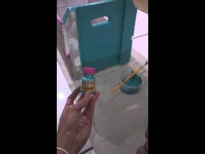 DIY- estante de caixote de feira