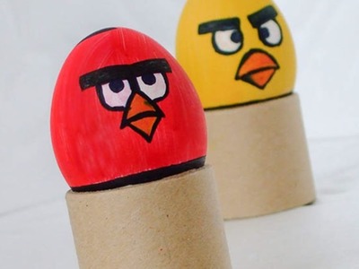 Pinte Angry Birds em Ovos - Faça Você Mesmo Artesanato - Guidecentral