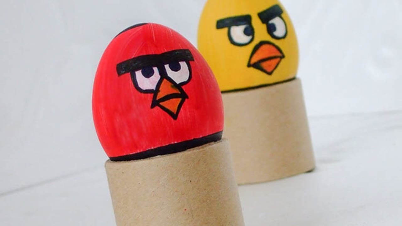 Pinte Angry Birds em Ovos - Faça Você Mesmo Artesanato - Guidecentral