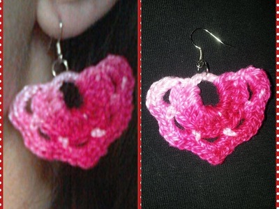 Pap de brincos de croche. Crochet earrings pattern