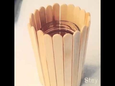 DIY: Aprenda a fazer um porta pincéis de make!