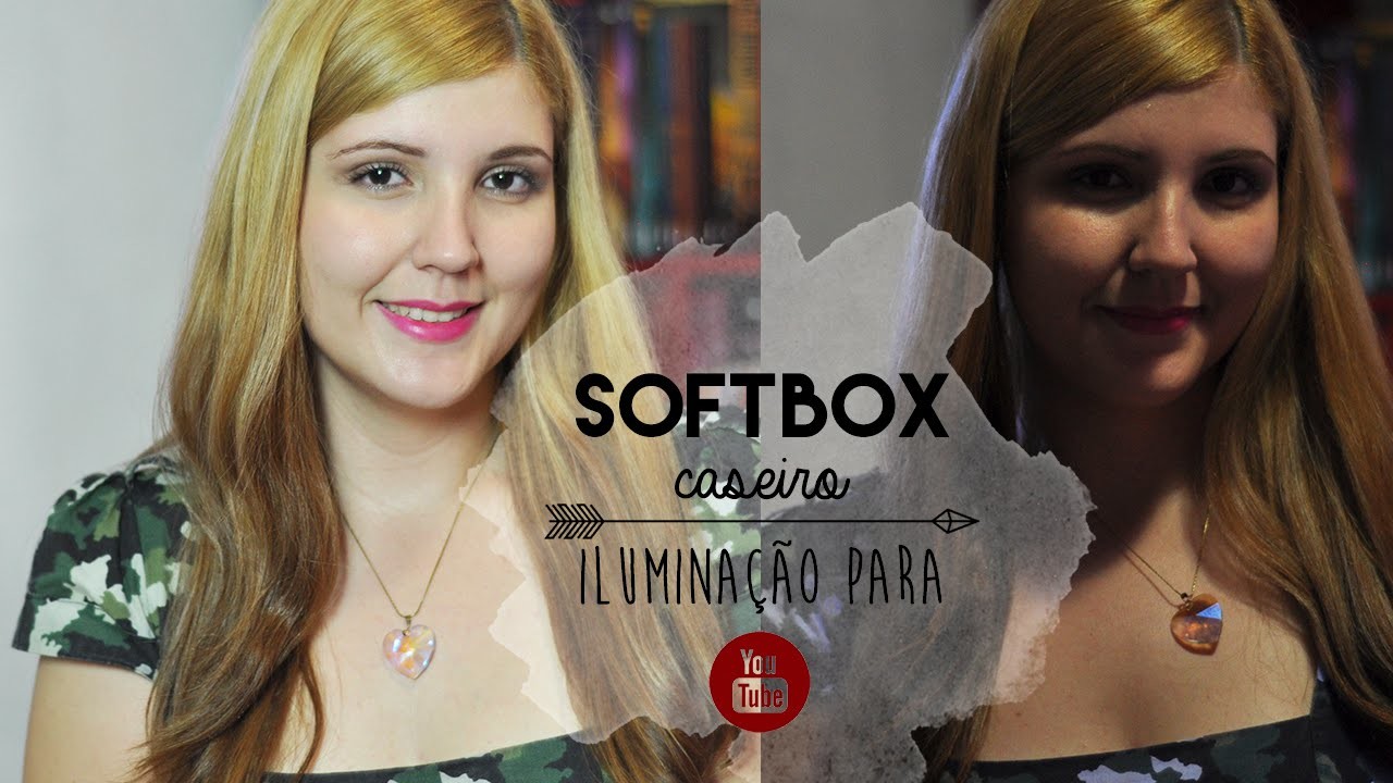DIY :: Como fazer: Softbox Caseiro - Iluminação profissional