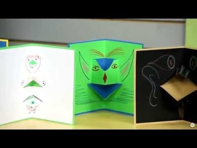 Canal do Artesanato - Monstrinhos em Kirigami