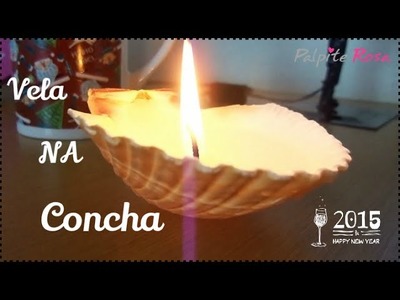 DIY - Vela na concha