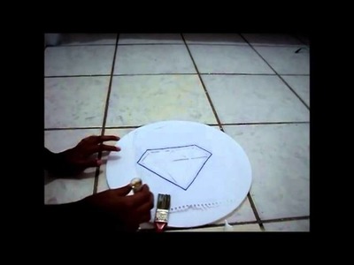 DIY - Quadro de isopor ♥